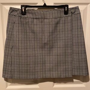 NWT Cute Plaid Wrap Lined Mini Skirt - Size 16